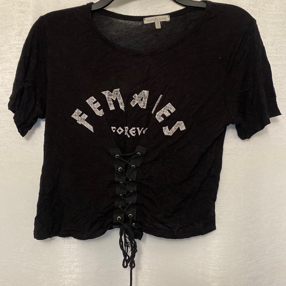 Charlotte Russe, size S, black color